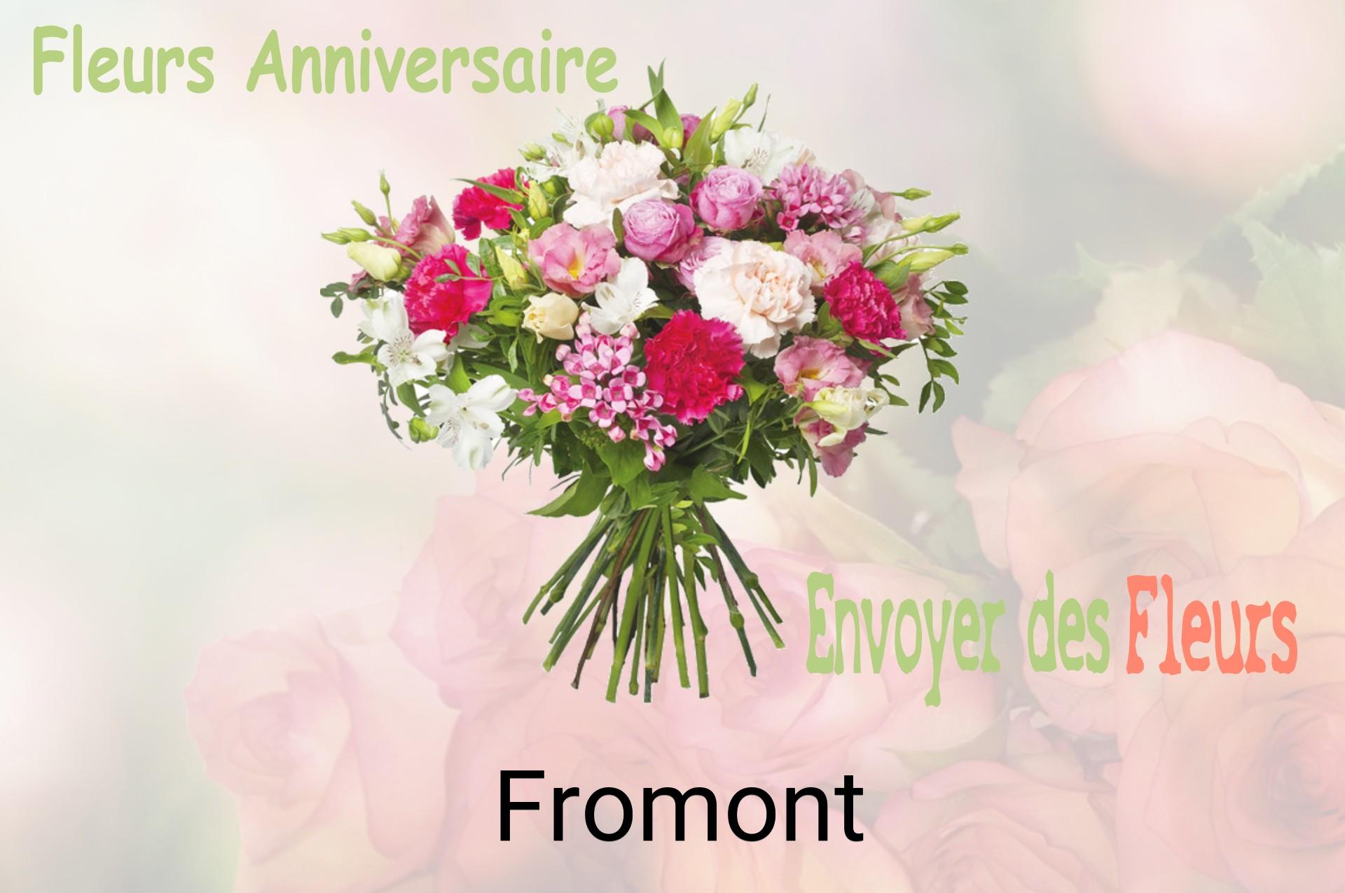 Bouquet de fleurs d’anniversaire livré à Fromont